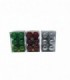 NAVIDAD PELOTA 12PCS 3CM. (SUP2217)
