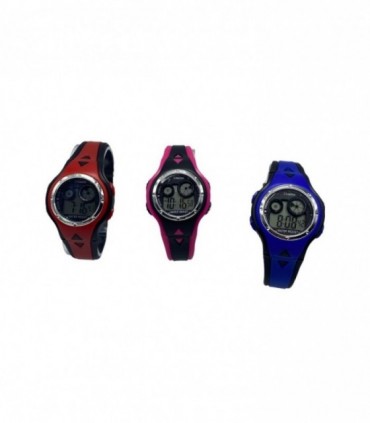 RELOJ C/ MALLA COLORIDO (601A)