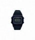 RELOJ C/ MALLA NEGRA (201)
