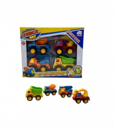 CAMION CONST. 4PCS (998-42D)