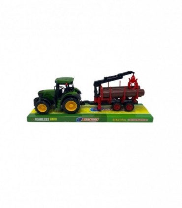 TRACTOR C/ MADERA (666-268B)