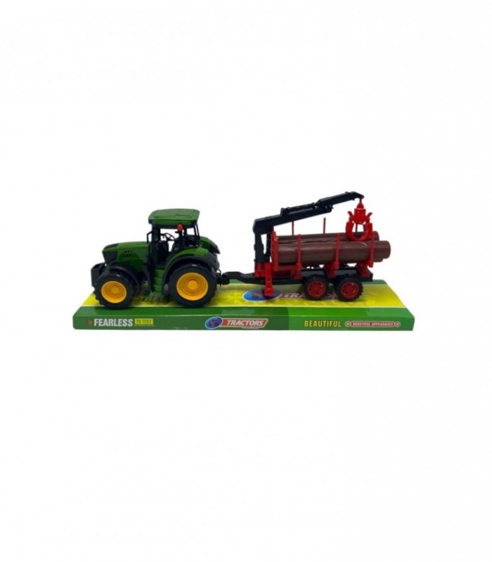 TRACTOR C/ MADERA (666-268B)