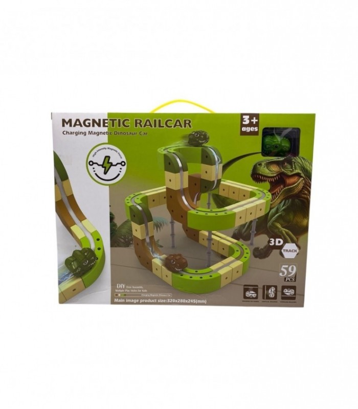 PISTA DINO. C/ IMAN 59P (G137-9)