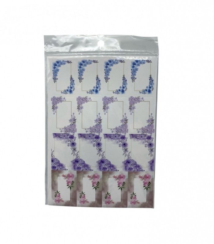 ROTULO P/ CUADERNO FLOR (ZHBZ013)