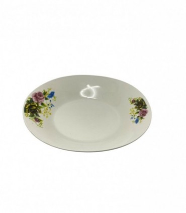 PLATO DE PORC. HONDO 22.5CM. (SUP0516)