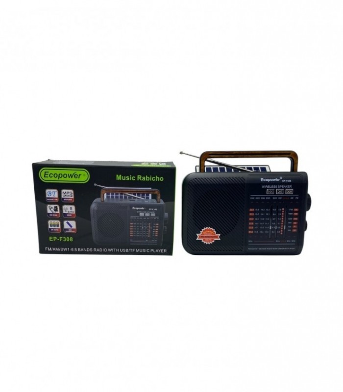 RADIO C/ USB SOLAR (EPF308)