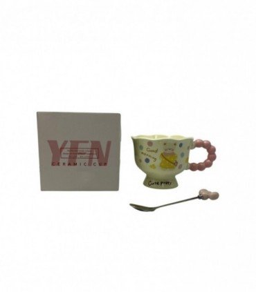 TAZA C/ CUCHARA (YFN-S007)