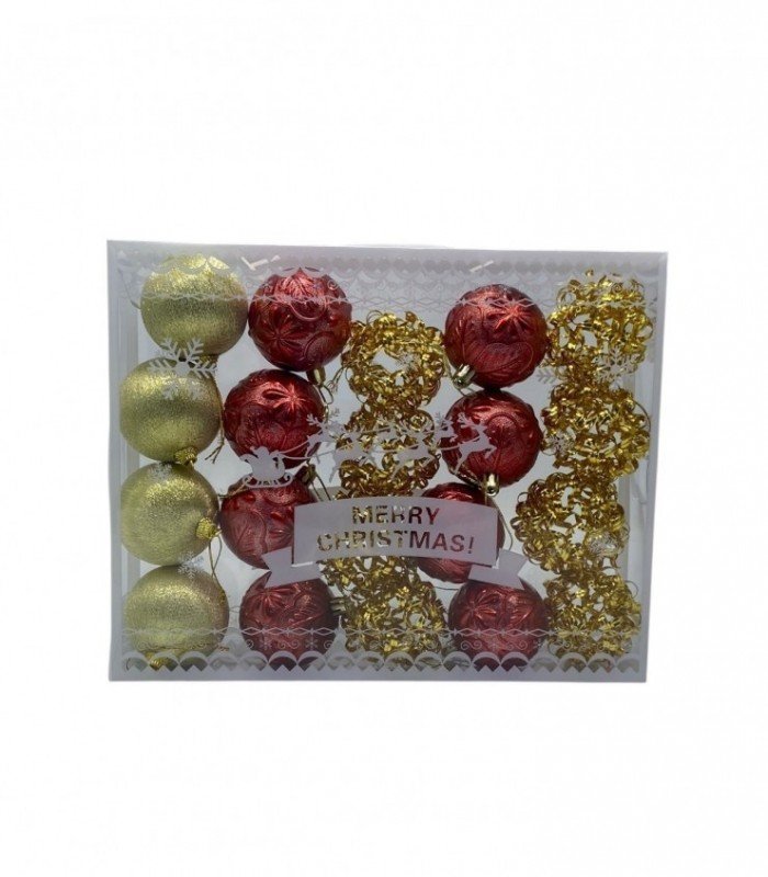 NAVIDAD PELOTA 20PCS SURT. (SUP2385)