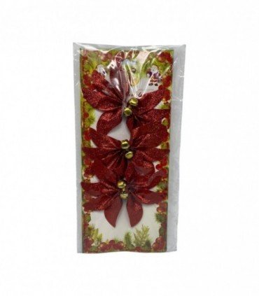 NAVIDAD FLOR 3PCS (MMWJ-23-57)