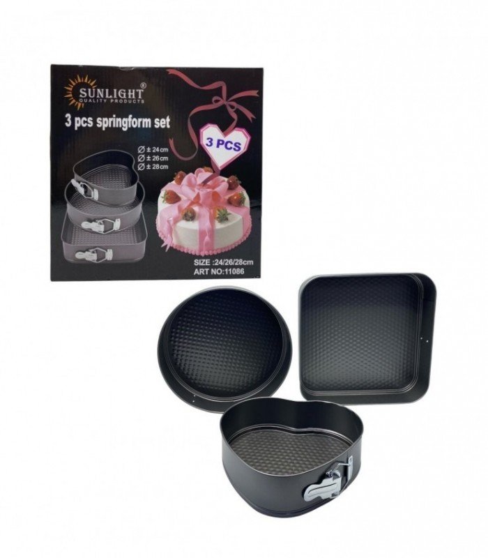 BANDEJA P/ BOLO 3PCS (11086)