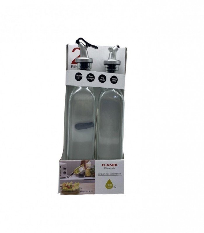 PORTA ACEITE DE VIDRIO 2P  500ML. (SUP2019)