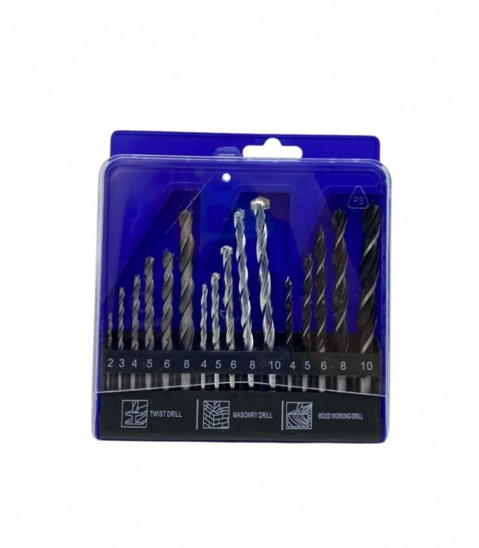 MECHA P/ CONC/MADE/ HIERRO 16PCS (TL42183)