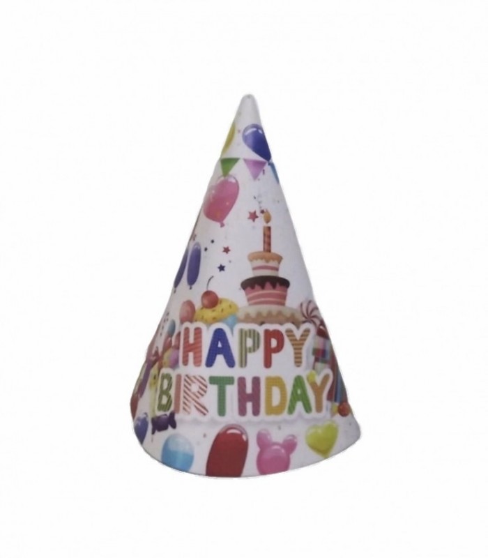 BONETE P/ ANIVERSARIO 10PCS (39979)