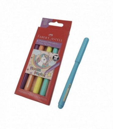 PINCEL 6 COLORES FABER (555303)