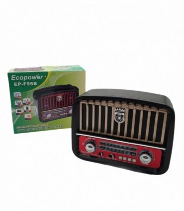 RADIO C/ USB Y ENTR. MEMORIA (EPF95B)