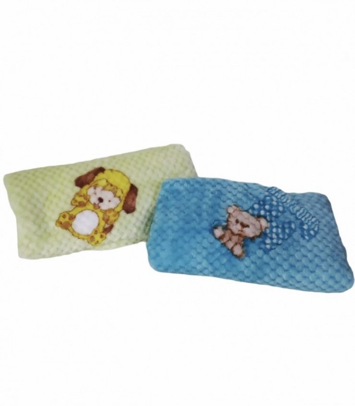 FRAZADA P/ BEBE PIPOCA 85X100CM. (R259)