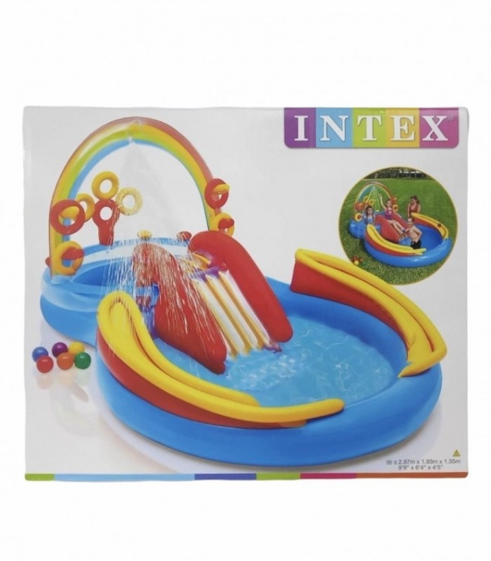 PISCINA TOBOGAN 3PCS (57453)