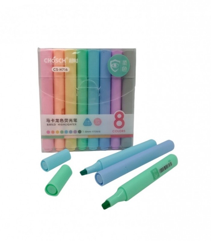MARCADOR 8PCS (CS-H716)