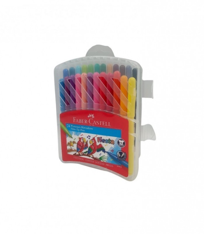 PINCEL 24COLORES FABER (555317)